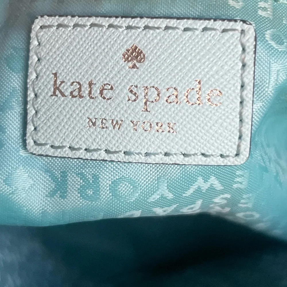 Kate Spade Newbury Lane Caning Small Rachelle satchel in Grace Blu